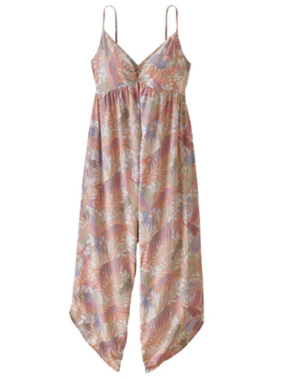 Patagonia Peach Womens Lost Wildflower Jumpsuit Size S